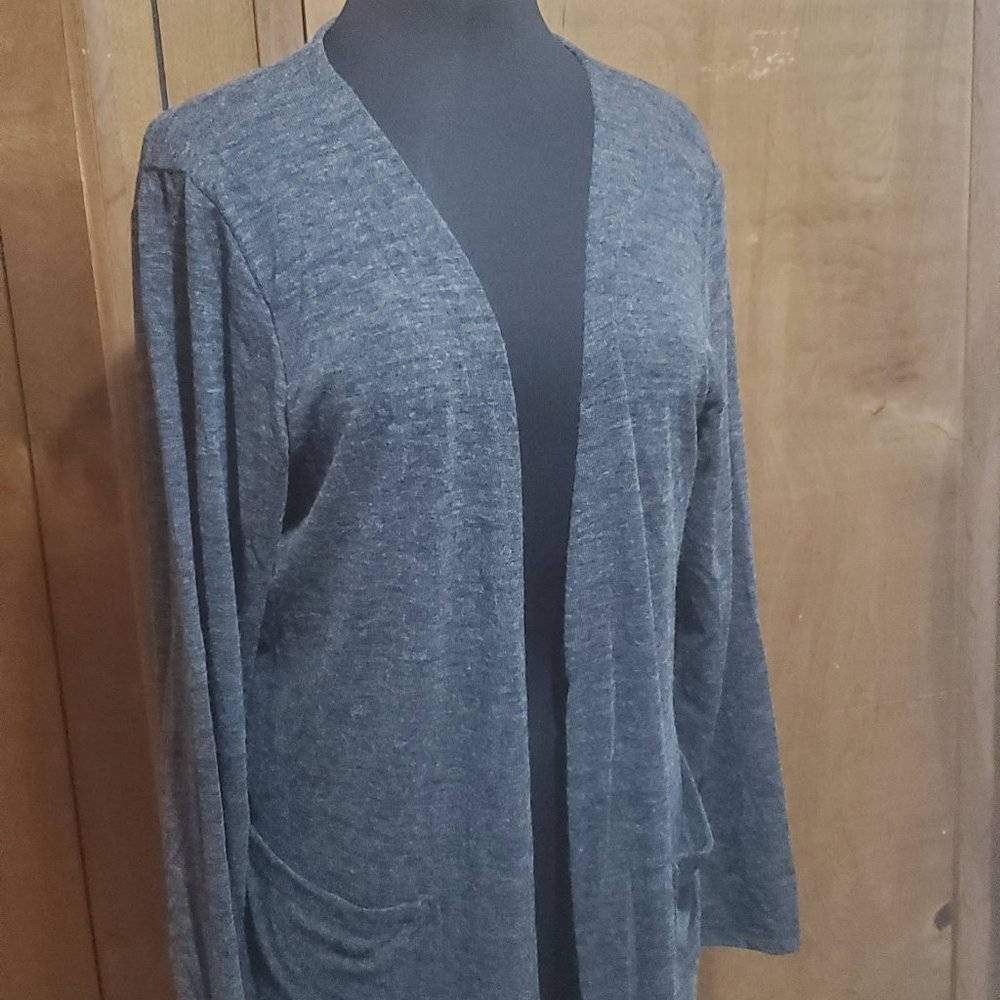 Women's Long Sleeve Knit Wrap Cardigan